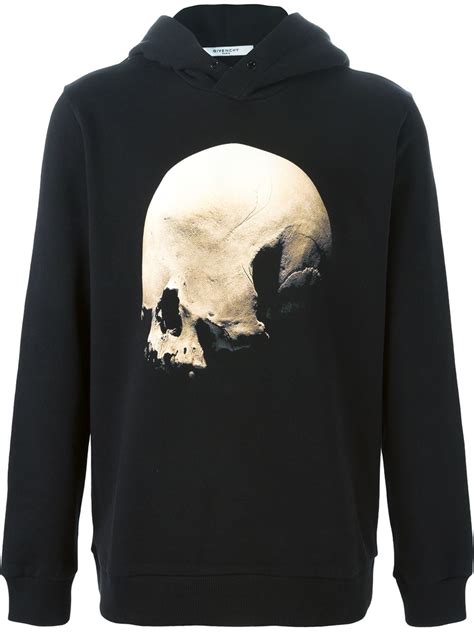 givenchy skull hoodie|givenchy crest sweatshirt.